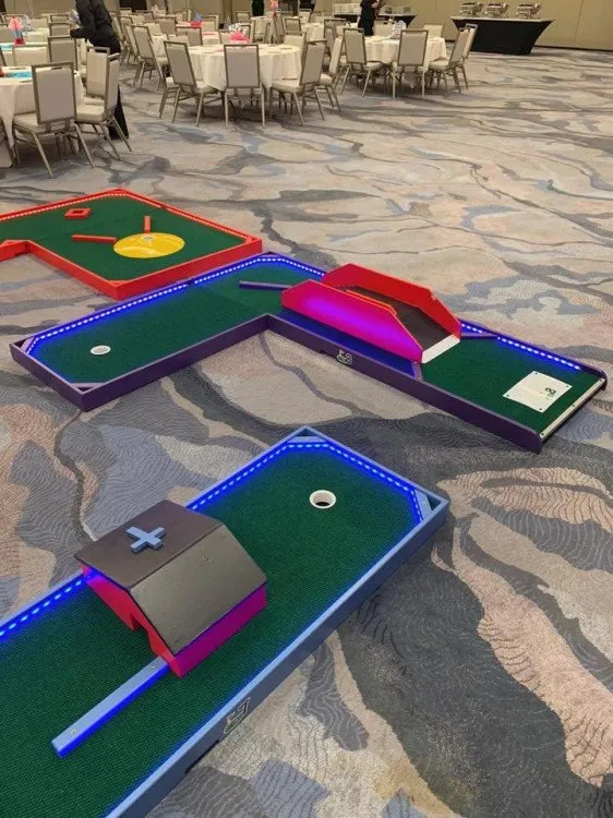 LED Mini Golf 3 Hole